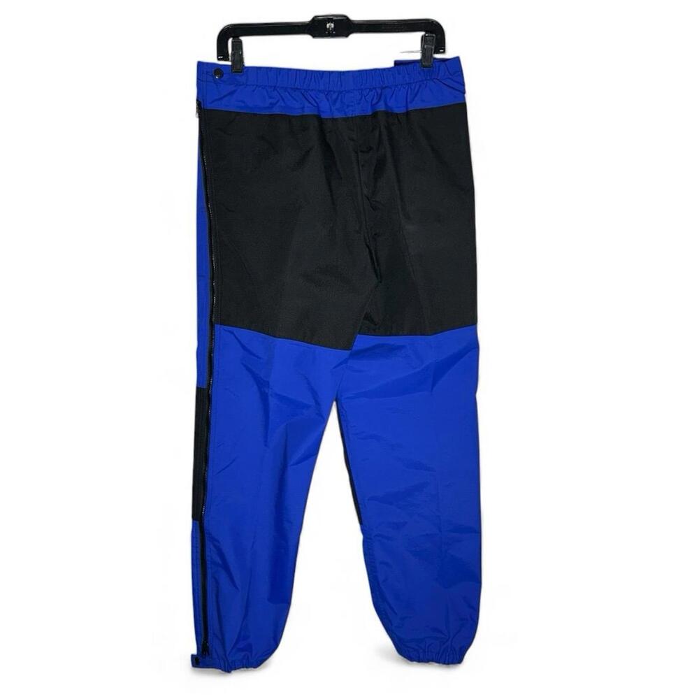 Vintage REI GORE-TEX Nylon Ski / Snow Full Side Zip Pants - Blue / Black Size XS